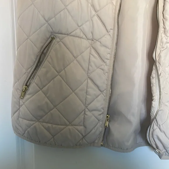 Old navy women’s large cream vest jacket - Picture 3 of 4